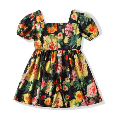 
F40248A baby girl party dress children frocks designs sleeveless summer dress 