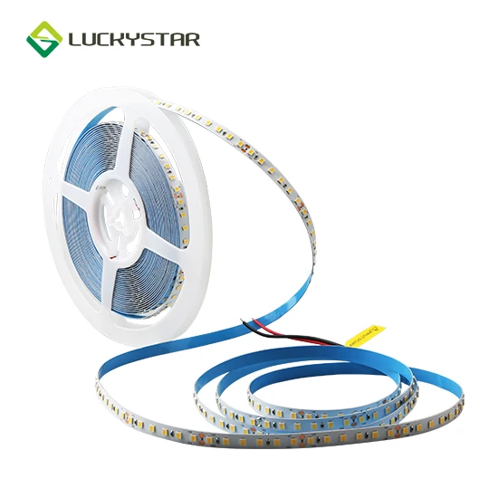Светодиодная лента высокой яркости постоянный ток 12 В 24 smd 2835 120 светодиодов на метр белая 4000K 6500K Ra 80 IP20