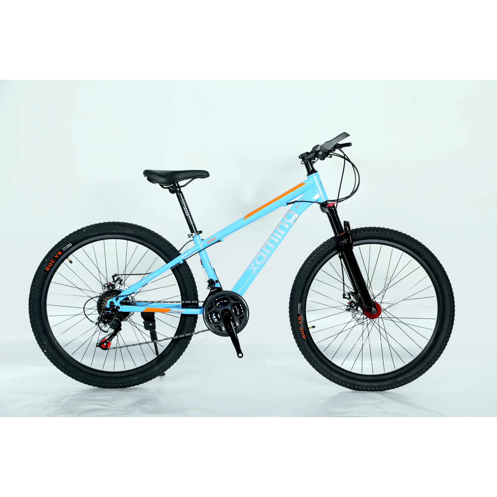 adult mountain bike 21 speed shock absorbing fork multicolor optional unisex universal sports bicycles