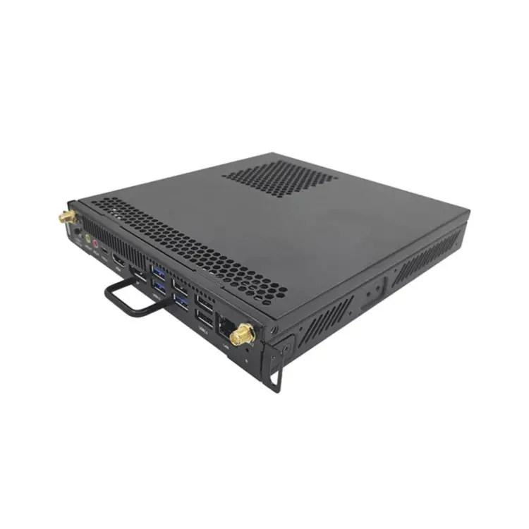 QDE i3/i5/i7 стандартный слот для процессора компьютерный бокс 4K мини-ОПС ПК модуль цифровой смарт-сенсорной интерактивной доски плоская панель