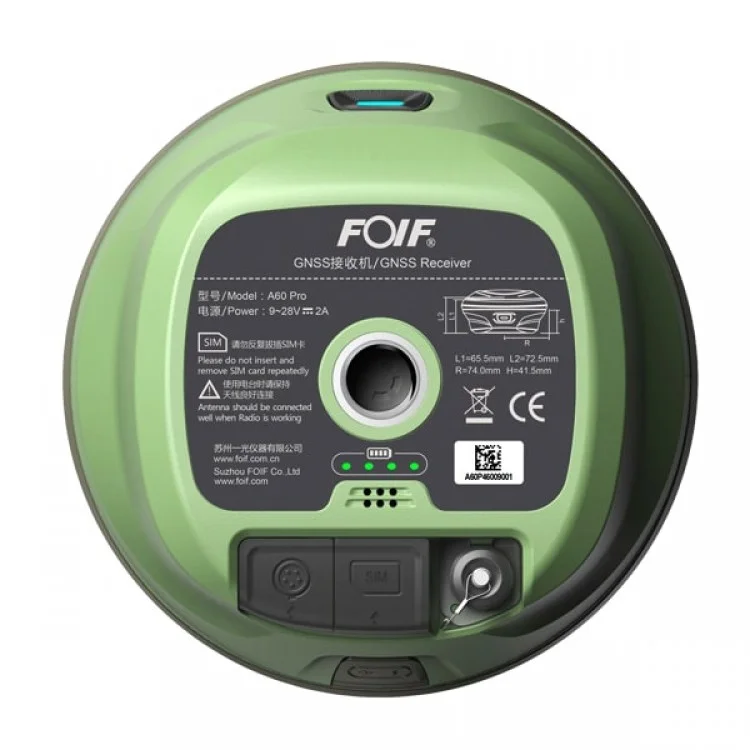 Foif A60 pro 800 channels GPS RTK receiver gps survey equipment FOIF A60 Pro GNSS RTK