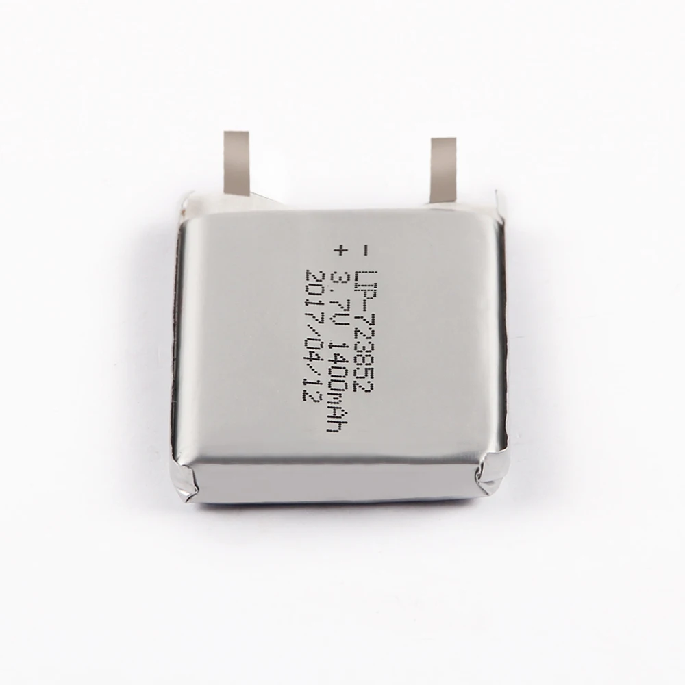Заводские перезаряжаемые литий-ионные батареи 723852 3 7 В 1400 мАч lipo Batterie 1500 литий-полимерный аккумулятор для мини-питания
