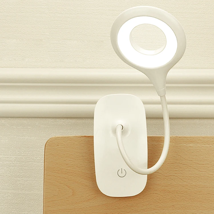 Multifunctional Foldable USB Small Dimmable Eye Protection LED Night Light Lamp With Fan Pen Container For Student Reading Study