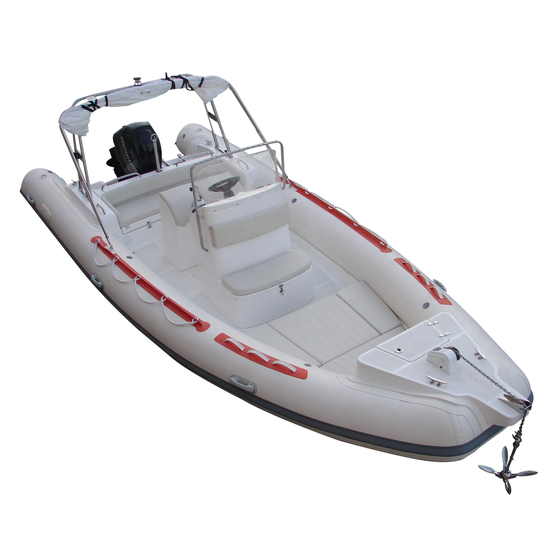 Прочная Спортивная ПВХ-яхта Rib OEM гипалон надувная лодка 5 2 м полужесткие надувные лодки рафтинг