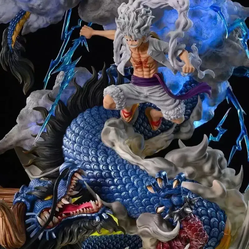 Wholesale High Quality OEM Pvc Plastic toys Model Nika Luffy Joy boy figure Monkey D Luffy figure Luffy gear 5 figure Kaido