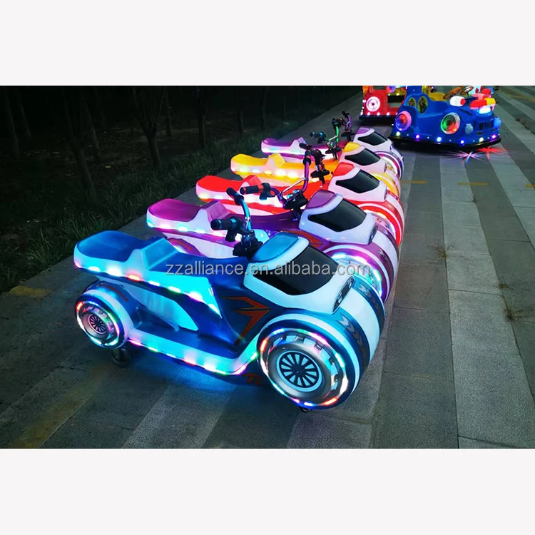 Cheap Children Amusement Park Battery Bumper Car Commercial 24V Electric Ride On Car Motorcycle For Sale