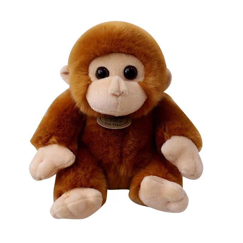 Cute and Dumb Monkey Doll Plush Toy Monkey Doll Children Sleep with Comforting Dolls
