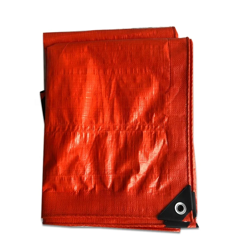 MILLION 4x5m pe plastic 100g readymade pe tarpaulin car port double side water proof poly woven tarp