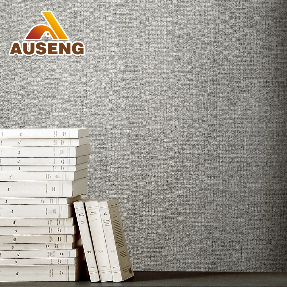 New Design Modern Apartment Fabric Wallpaper PVC Wallpaper 20OZ Vinyl Wallcovering For Commercial Project