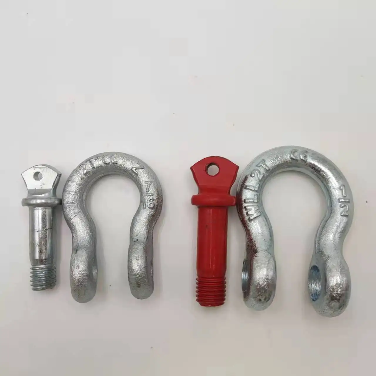Hot Dip Galvanized Drop Forged Steel Screw Pin Shackle for sale