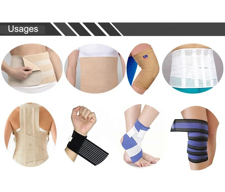 YUNHAN Customize Compression Wear Stretchable Black Plain Elastics