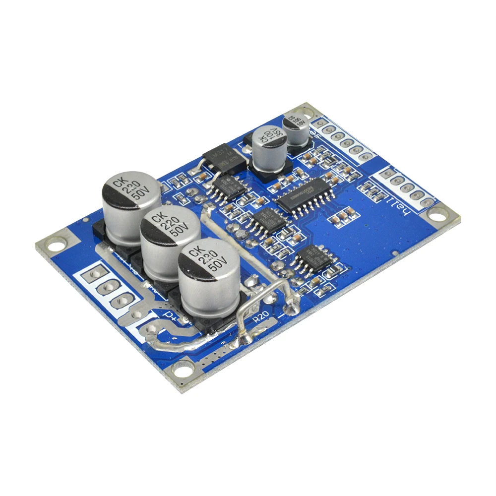 DC 12V/24V/36V 500W Brushless Motor Drive Controller Board With Hall Motor Balance Car Drive