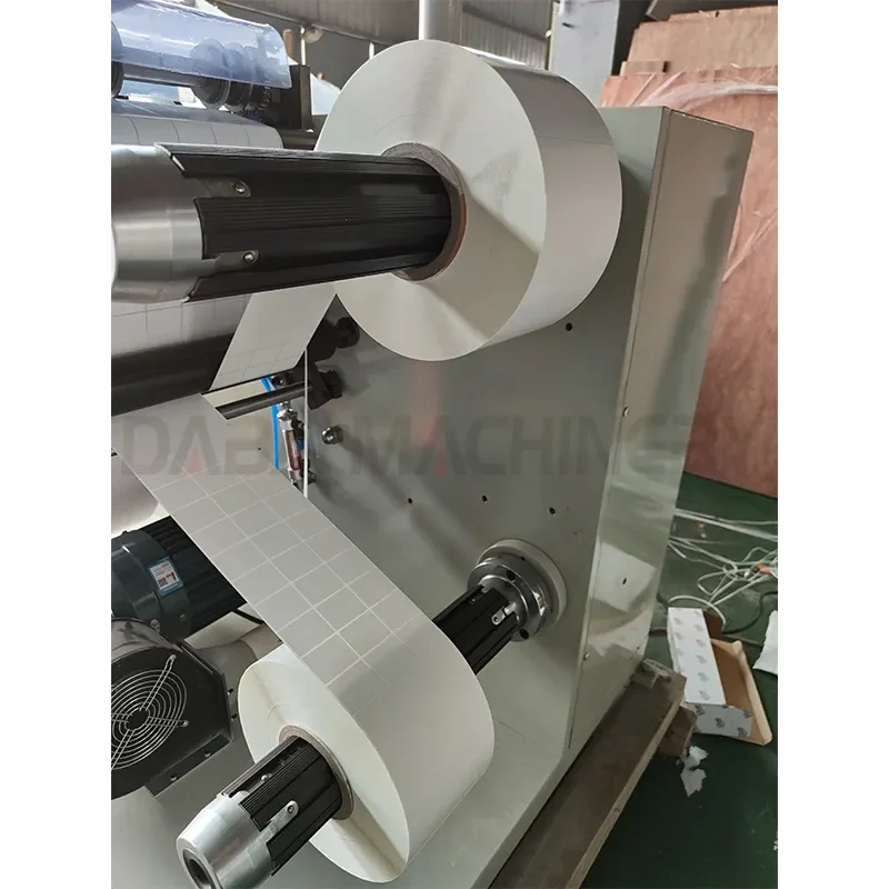 small multifunctional sticker Printing industry Slitting Rewinder label slitting machine