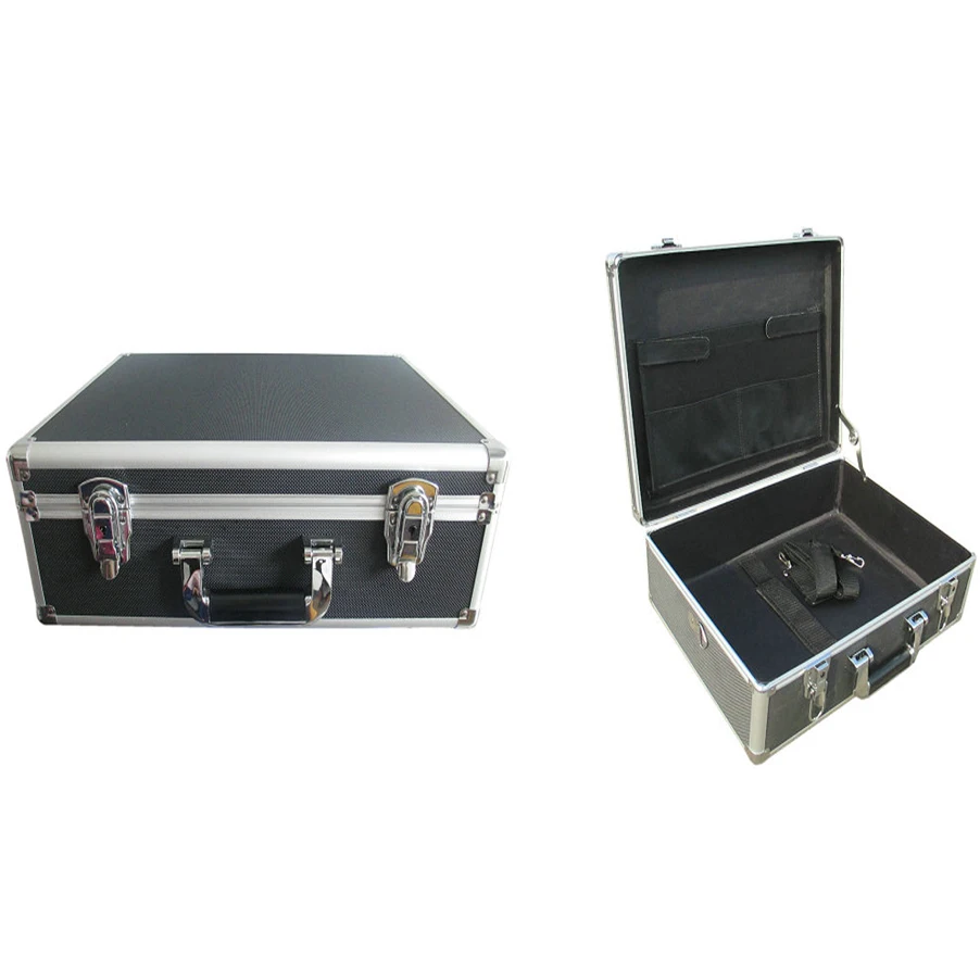 2024 New Design Red Aluminum Briefcase With Size 450*330*100mm With Stronger Handle .