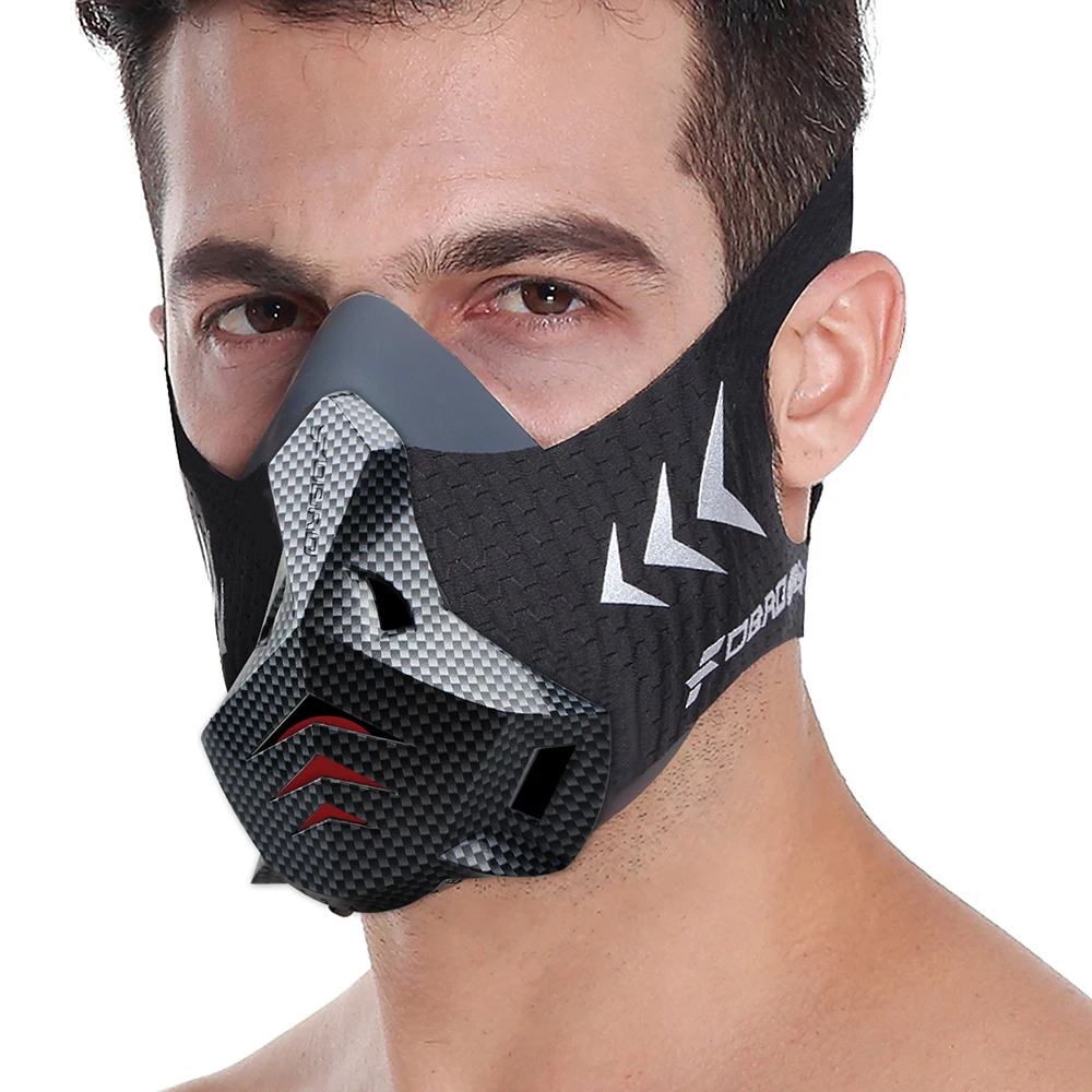 MMA Training Professional Running Sport Workout Mask, Fitness High Altitude Training Athletics Cycling Masks