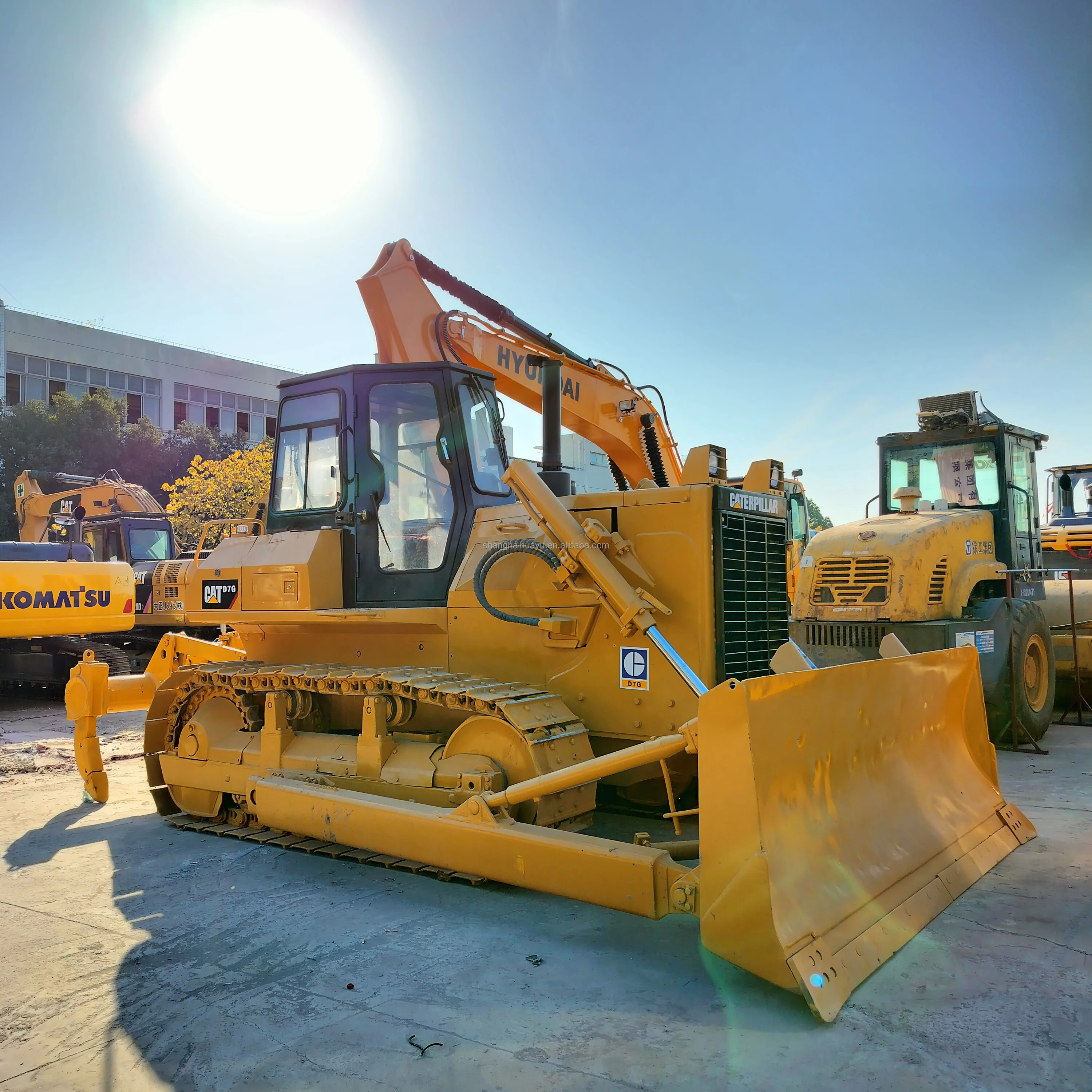 Бульдозер SANTUI Sd32 Sd16 Sd22 Sd26 SD32 гусеничный бульдозер для продажи подержанных бульдозеров