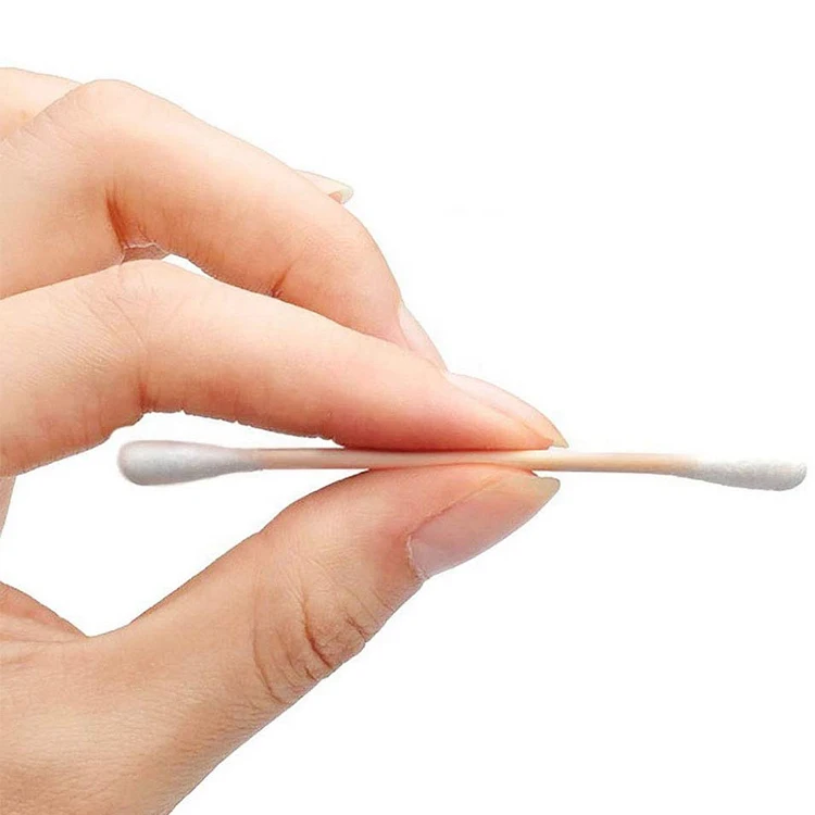Fast Delivery Buds Manufacturer Q Tips Bamboo Stick Eco-friendly Cotton Disposable Swabs for Household