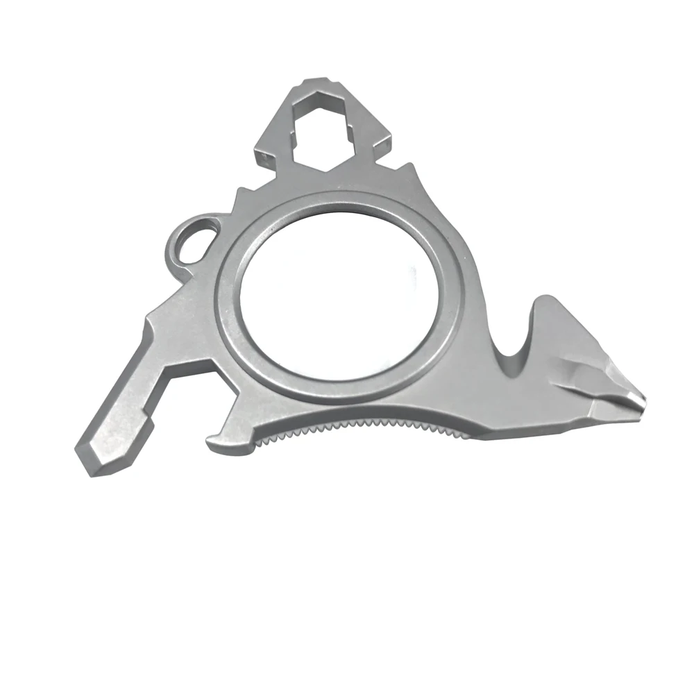New 12-in-1 Multi Tool Portable Wrench Bottle Opener Flat Phillip Screwdriver Wrench Outdoor Tool With Magnifyingglass