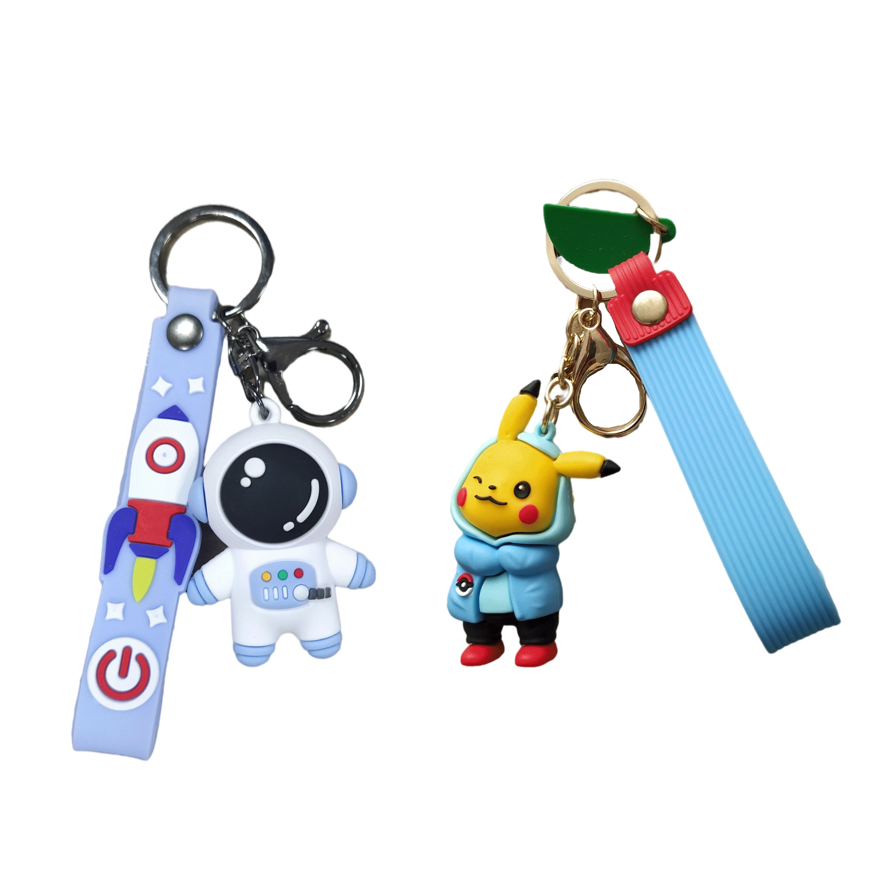 High Quality Custom keyring LOGO 3D Pvc Keychain Rubber Key Chain Promotional Gift