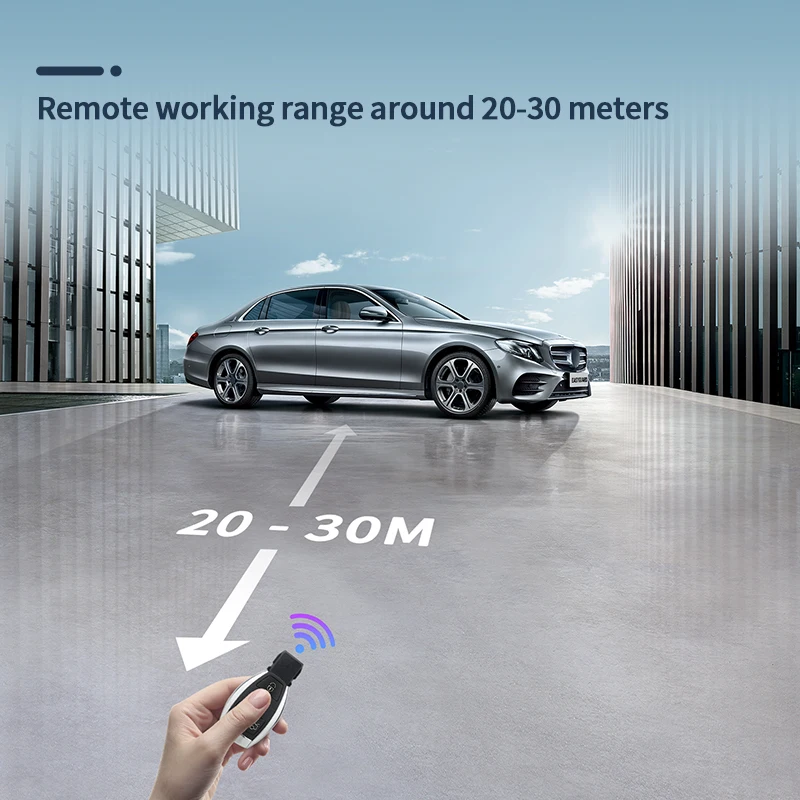 Hot Sale EASYGUARD smart key PKE passive keyless entry kit fit for  Benz 2014+ FBS4 with turn key start only high security