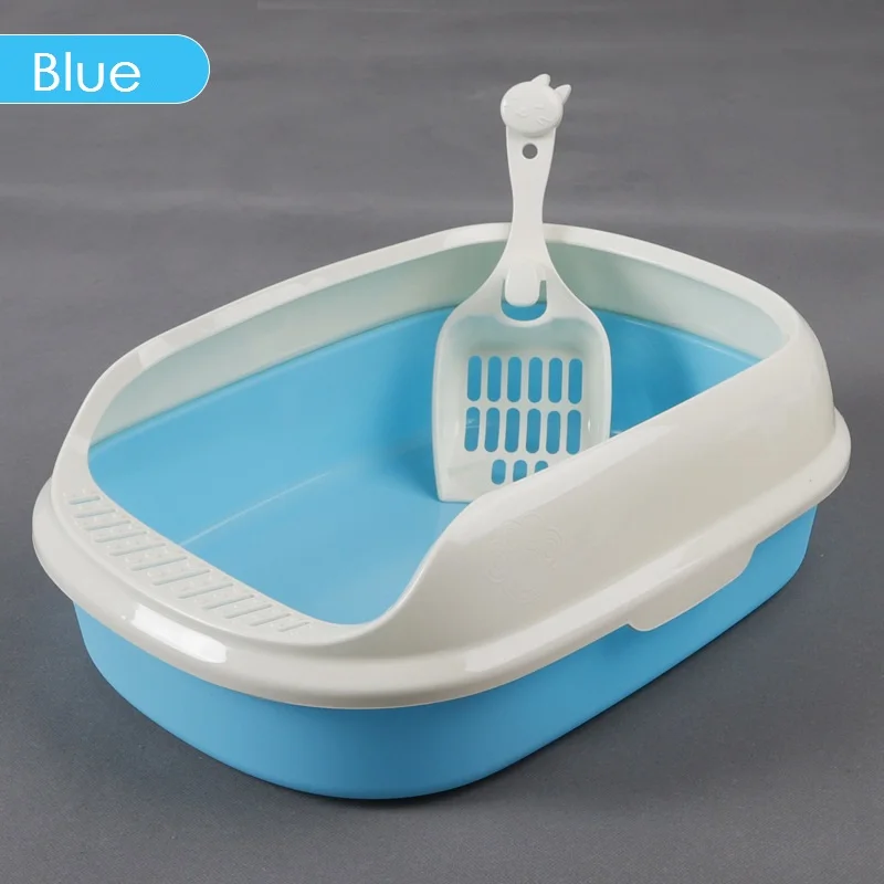 Оптовая продажа, пластиковый большой туалет для кошачьего туалета