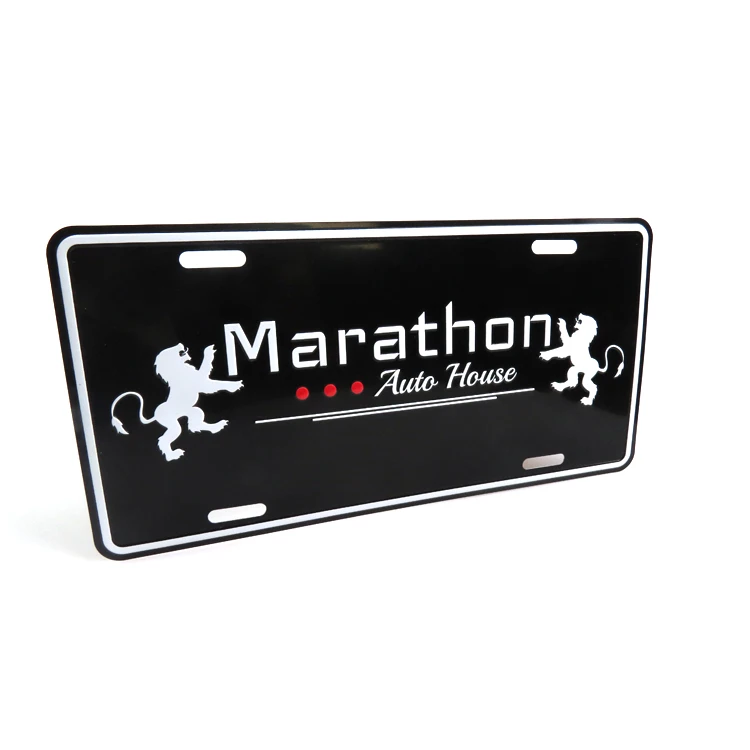 Оман, индивидуальный светоотражающий номерной знак для автомобиля