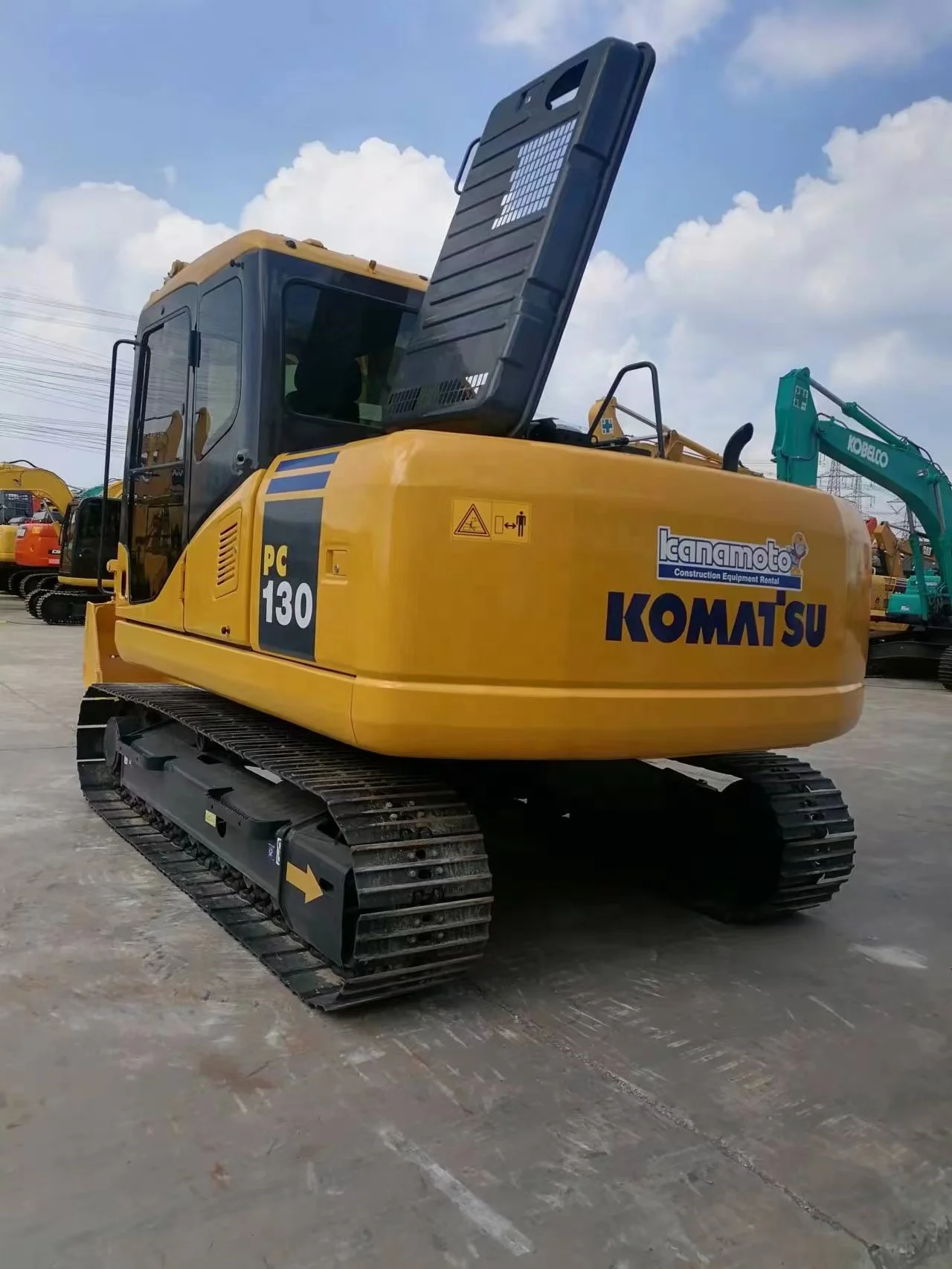 Экскаватор komatsu PC130 130-7 130-8 б/у экскаватор с пробкой в bintulu Манила Чили