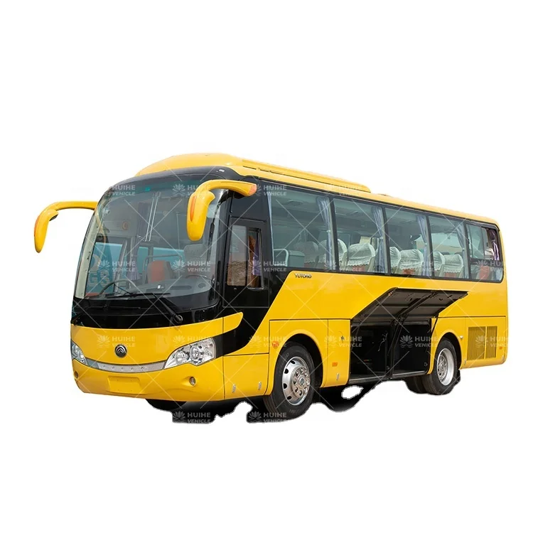 Right left hand drive used yotong bus 35 seats passenger bus 30 ft bus for sale