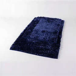 High Quality Non Slip Shaggy Chenille Bath Mat Chenille Bath Rug
