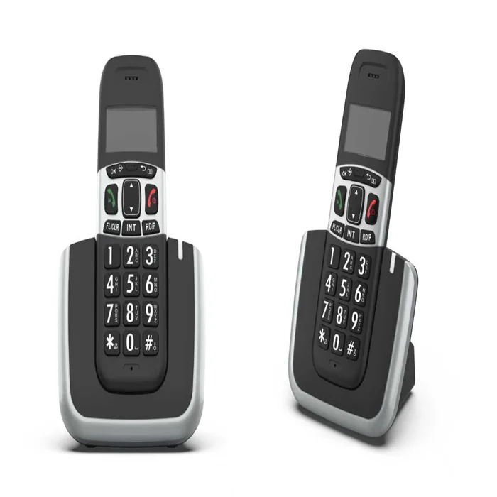 OEM Factory Wireless Caller Id Call Transfer To Other Handset And Intercom Call Between Two Handsets Dect Cordless Phone