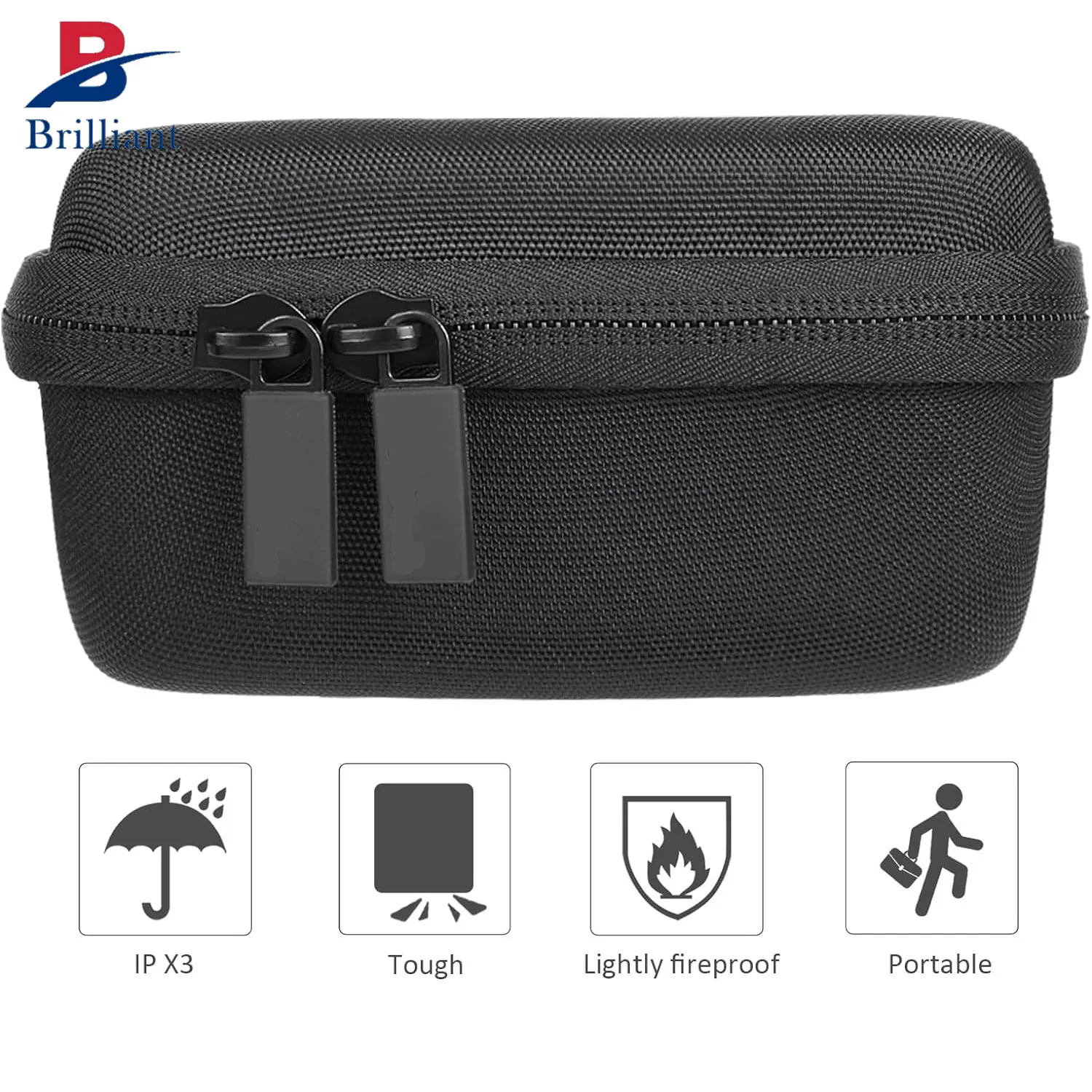 Custom Waterproof Eva Hard Case Replacement for Canon EOS M200 Compact Mirrorless Digital Vlogging Camera EF-M 15-45mm lens