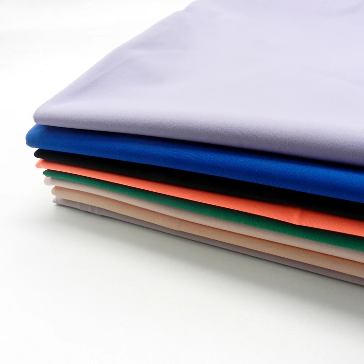 
2021 новые дизайнерские 4 way stretch ткань спандекс из микрофибры мягкий, теплый детский комбинезон от касания руки, 84% нейлон 16% спандекс ткань для спортивной одежды 