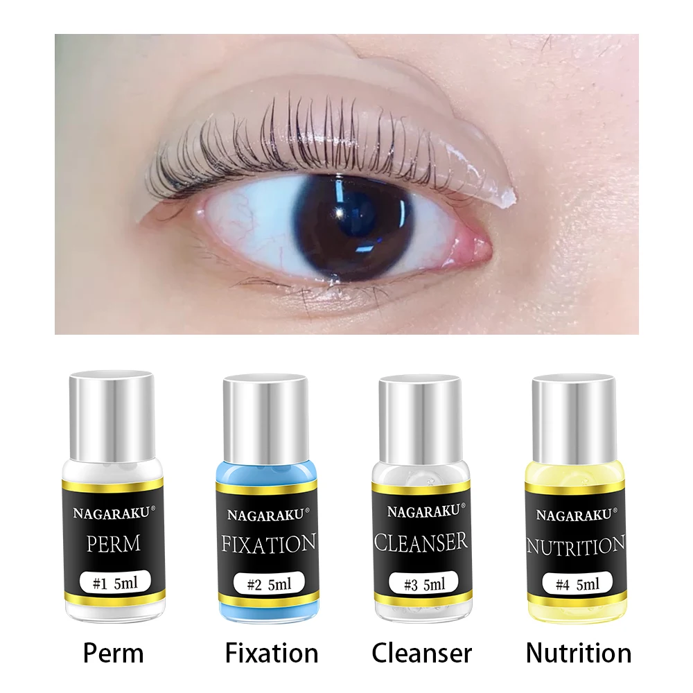  NAGARAKU Lash Lift Adhesive Lifting Eyelash Extensions Curling Brow Perming Lamination Kit