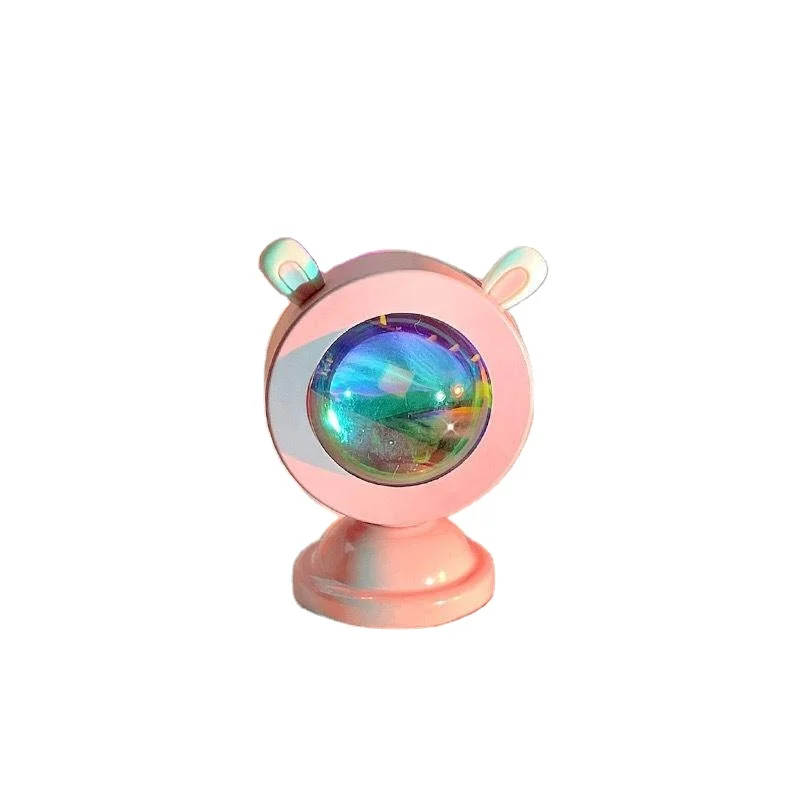 New  Usb rainbow Sunset Projector Led Night Light Sunset decor Lamp for  Indoor Room Sunset Lamp Light Desk Lamp