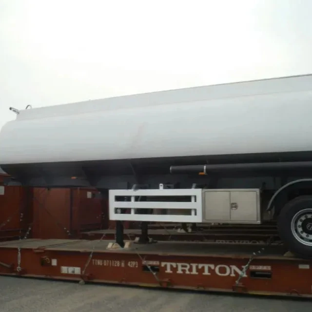 45000 Liters 40 Feet Carbon Steel Semi-Trailer for Stable Transport of Oil Diesel Fuel LPG Tank