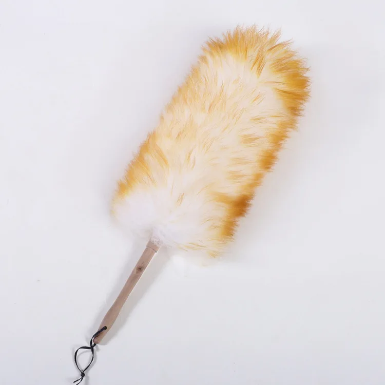 New Fashion Handmade Faux Fox Tail Fur Metal Keyring