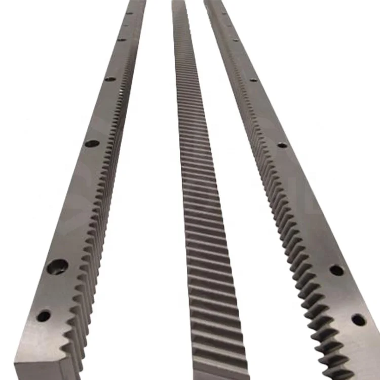 CNC Module 2 Rack Steel Gear Pinion for Cutting Machine Helical Rack