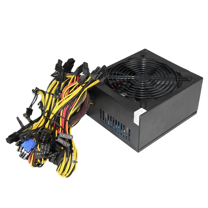 PSU 1600w 1800w 2000W PSU PC блок питания компьютера 8 GPU Блок питания ATX psu gold