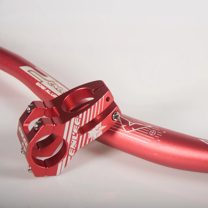 ENLEE 31.8mm Aluminium Alloy Bicycle Stem High-strength CNC Machined Bike Stem MTB Mountain Road Handlebar Stem