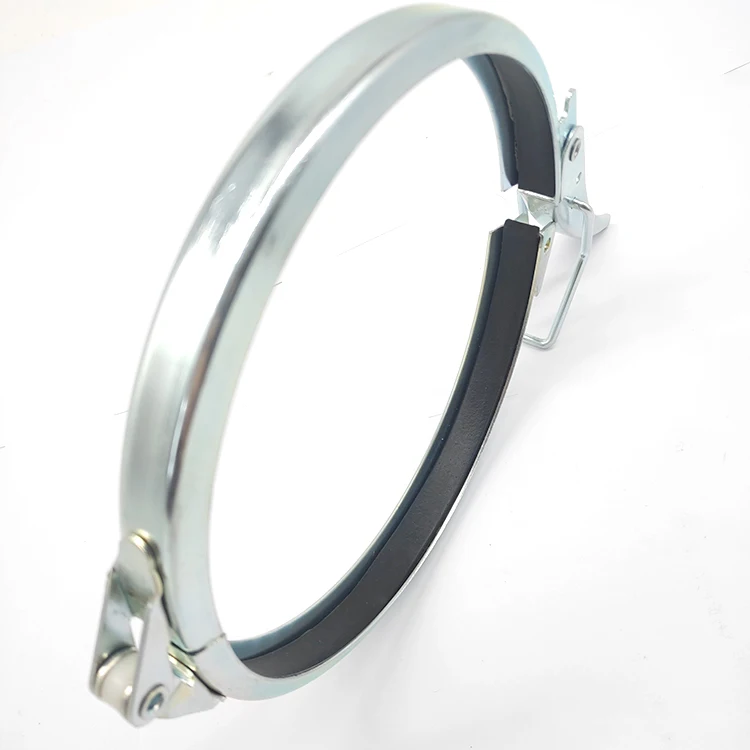 12 inch big duct clamp for flexible ducts and air ventilation ducting system