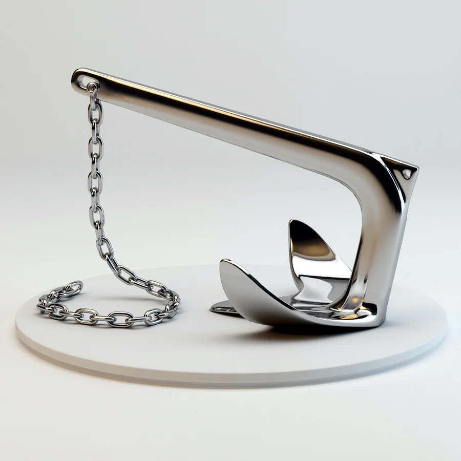 0.7kg 316 Stainless Steel Folding Marine Kayak Anchor Accessories for Kayak Fishing, Canoe, Jet Ski