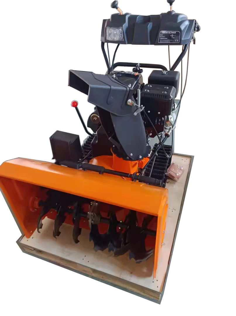 HHP snow blowers 420cc 15HP snow thrower electric start wheel type Cleaning machine environmental protection
