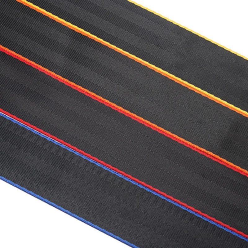 Dual Color Seat Belt Safety Belt Imitation Nylon Pet Dog Pregnancy Car Adjuster Safety Wheelchair Seat Belts For Wheelchairs