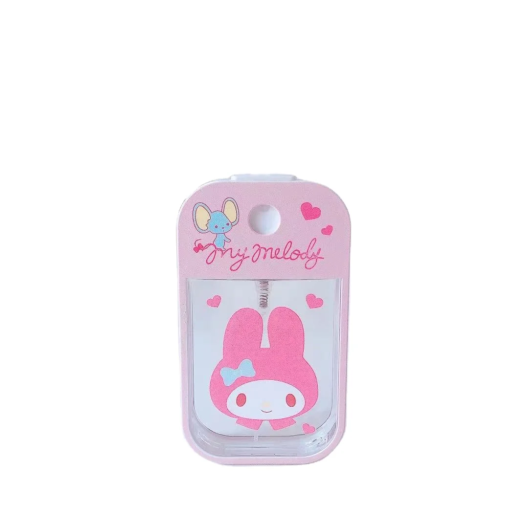 AL  Cartoon My Melody Spray Empty Bottle cute girl Melody perfume spray bottle Cinnamoroll Wash hands sanitizer bottle