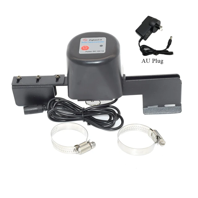 Умный газовый клапан для воды Tuya Zigbee контроллер труб DN15-DN32 работает с Alexa Google Assistant Smart