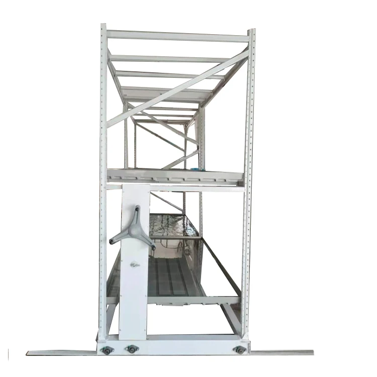 High quality hydroponic stackable ebb and flow rolling benches indoor vertical grow racks table use for agricultural