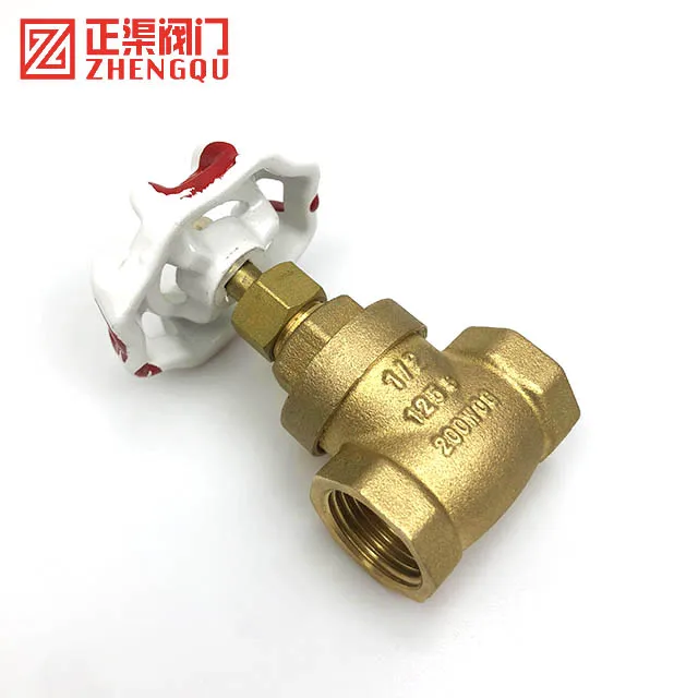 Leakage prevention preservative brass gate valve switch valve DN40 DN50