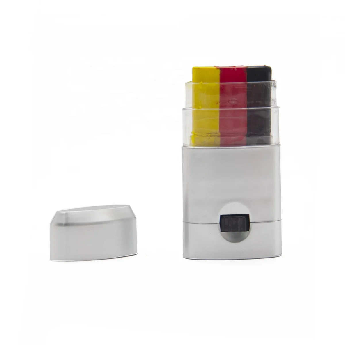 Wholesale Custom 3 Color Face Painting Football Fan Non-toxic Germany Flag Makeup Face Paint Crayon Stick