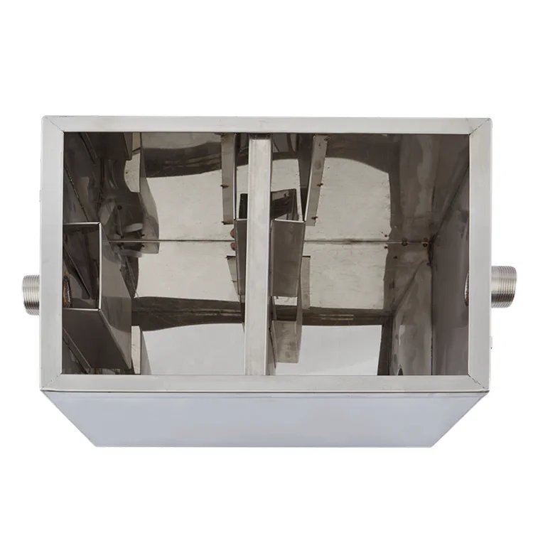 GAOYA Oil Water Separator/commercial Kitchen Oil Grease Trap Interceptor for Kitchen Arrival Stainless Steel New Carton