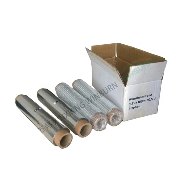 high quality Aluminium Foil Roll for Oven Baking BBQ 30cm 5 M